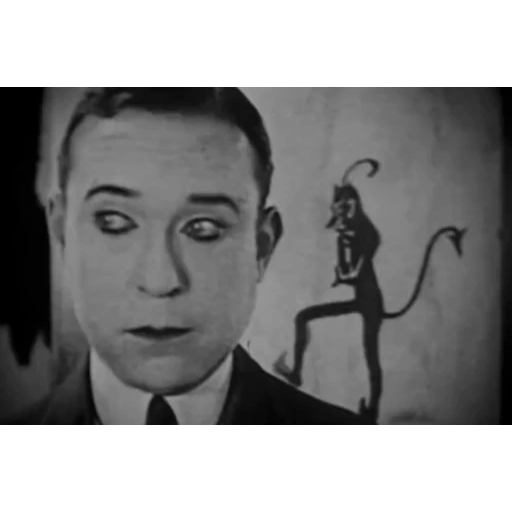 Figurinha: Harry Langdon e o Diabo