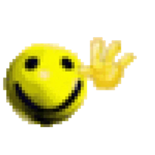 Figurinha: Emoji Dando Tchau