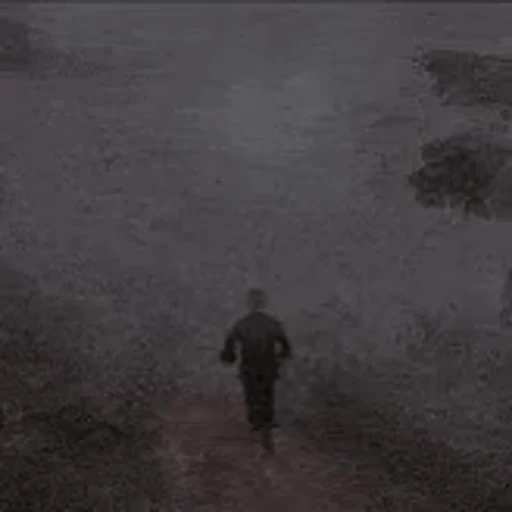 Figurinha: Correndo na neblina