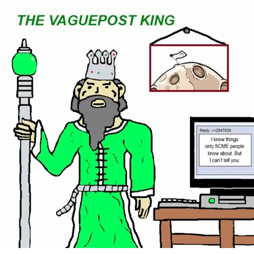Figurinha: O Rei do Vagueposting