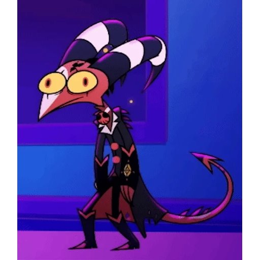Figurinha: Personagem de anime com glitch