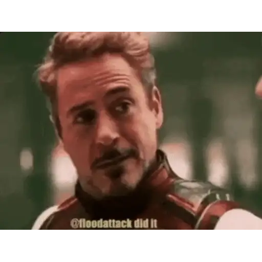 Figurinha: Tony Stark Olhando