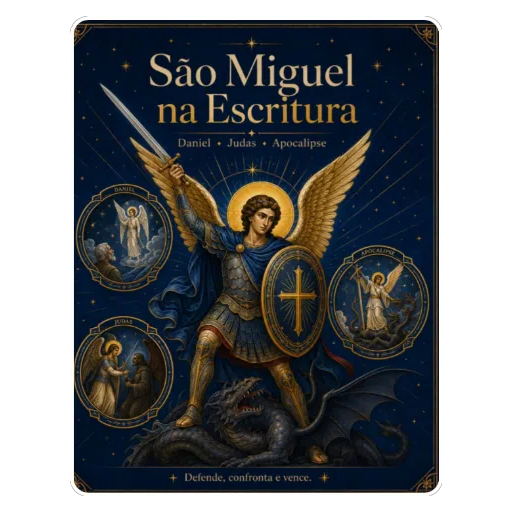 Figurinha: São Miguel na Escritura