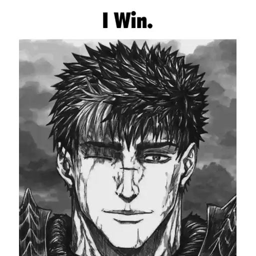 Figurinha: Guts Vence