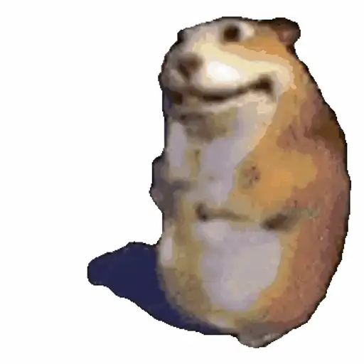 Figurinha: Hamster Dançando