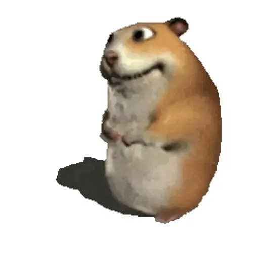 Figurinha: Hamster Dançarino