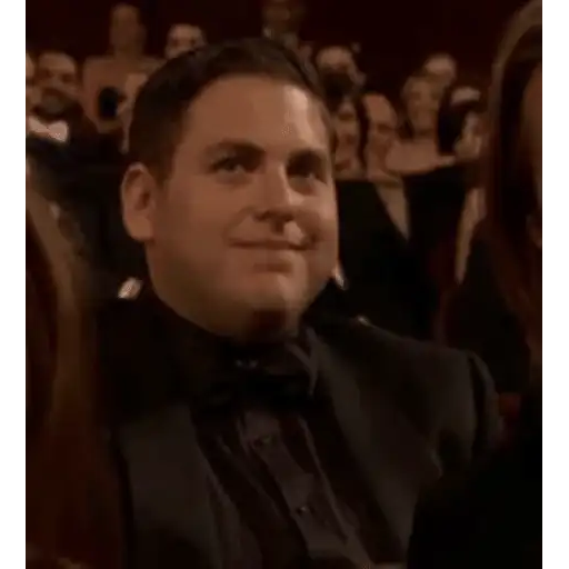 Figurinha: Jonah Hill aprovando