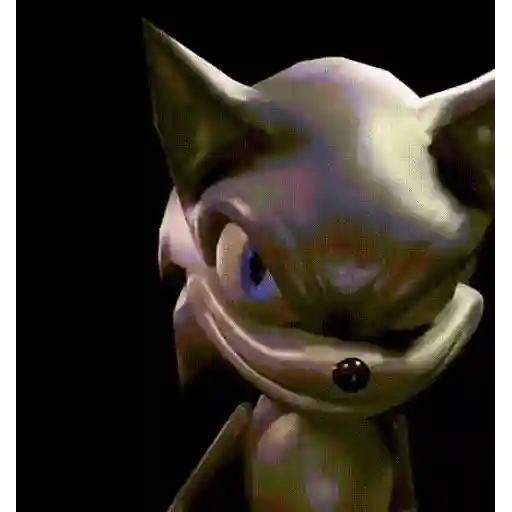 Figurinha: Sonic Assustador Reage