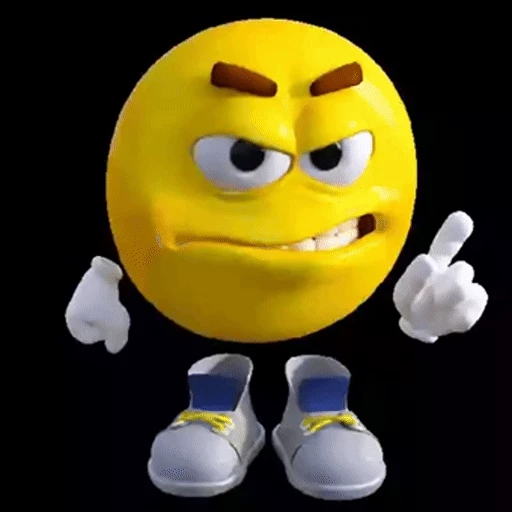Figurinha: Bite the lip, emoji bravo!