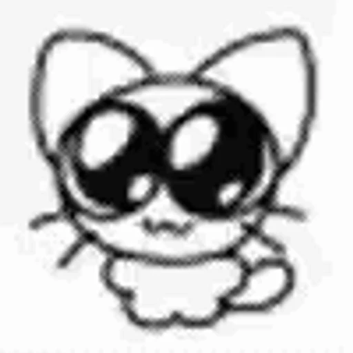 Figurinha: Gatinho Estilo Anime