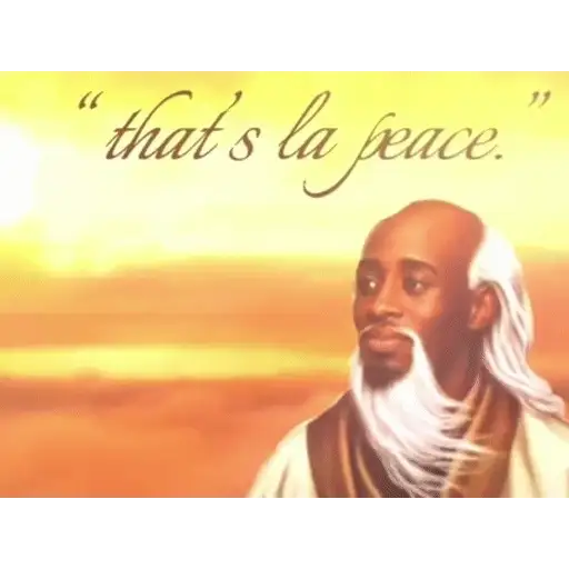 Figurinha: That's La Peace