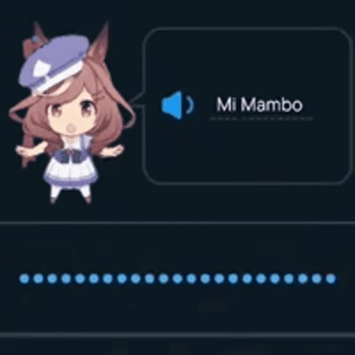 Figurinha: Mi Mambo - Sticker Anime