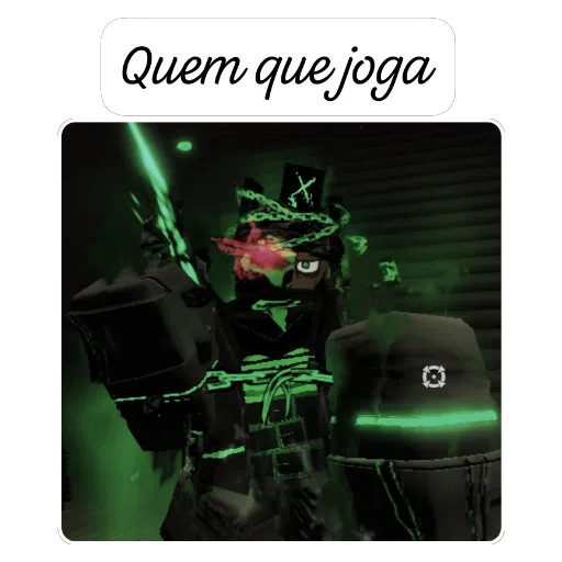 Figurinha: Quem que joga