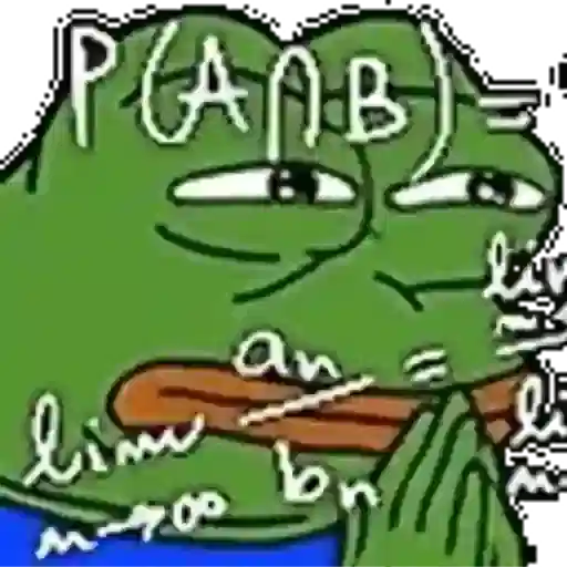 Figurinha: Pepe Matemático Calculando
