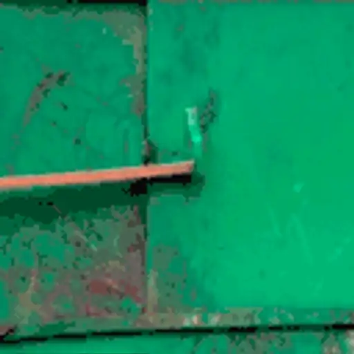 Figurinha: Guaxinim na porta