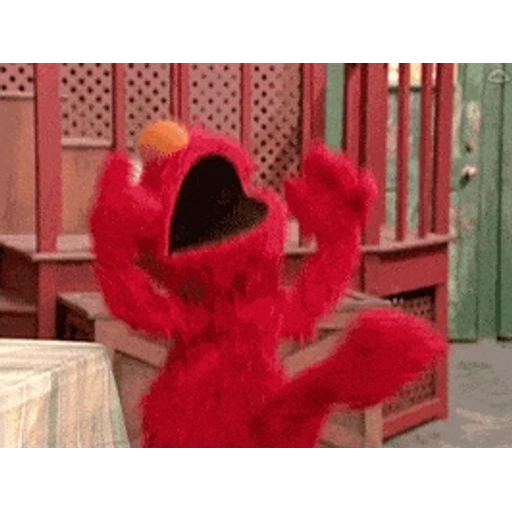 Figurinha: Elmo em Pânico