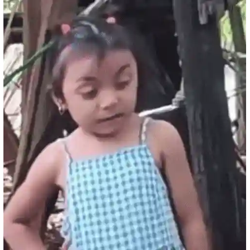 Figurinha: Criança brava