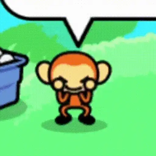 Figurinha: Macaco Dançante