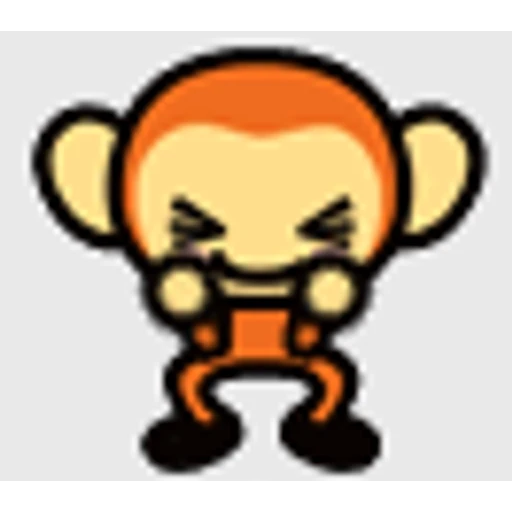 Figurinha: Macaco Dançante