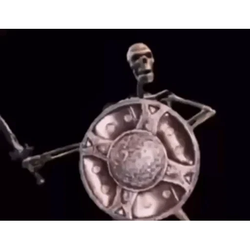 Figurinha: Esqueleto Guerreiro