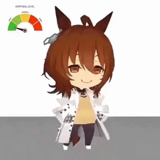Figurinha: Amiya dançando