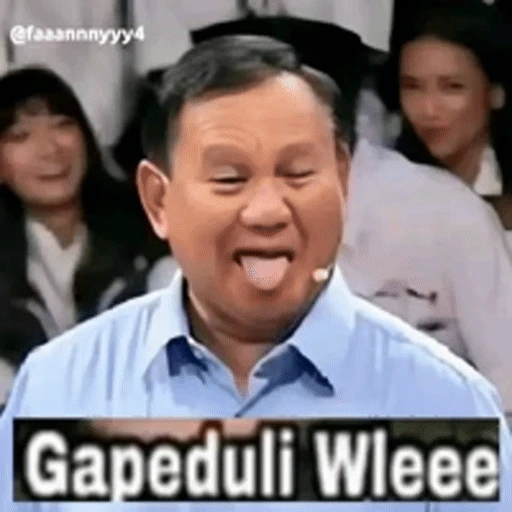 Figurinha: Prabowo Wleee