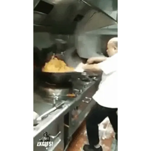 Figurinha: Cozinheiro profissional