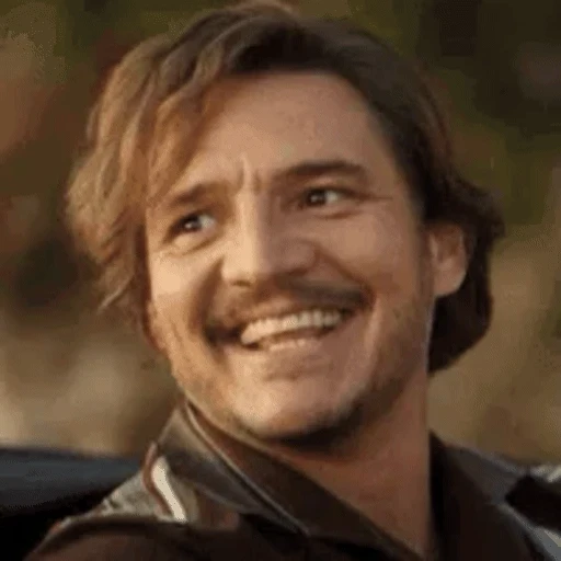 Figurinha: Pedro Pascal Sorrindo