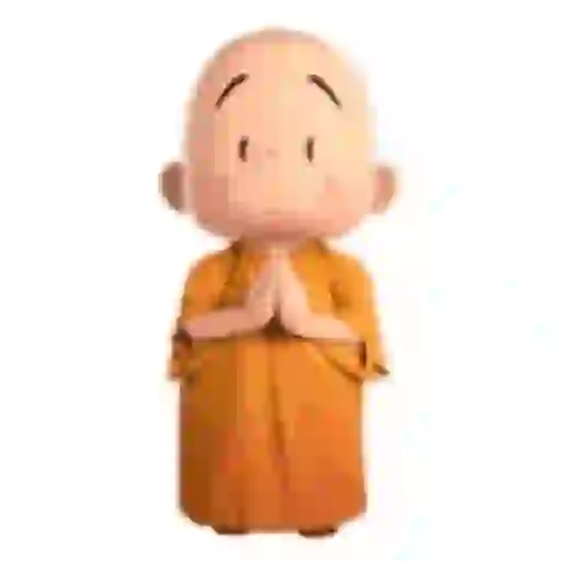 Figurinha: Pequeno Monge Oração