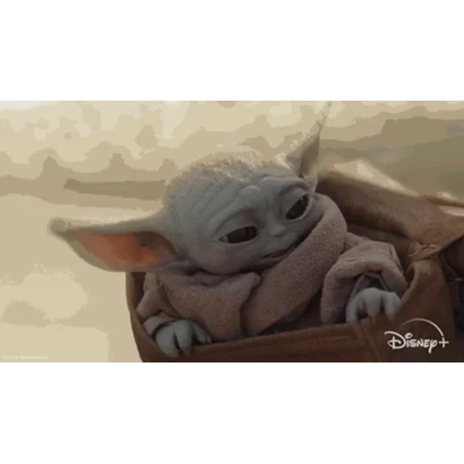 Figurinha: Baby Yoda fofo