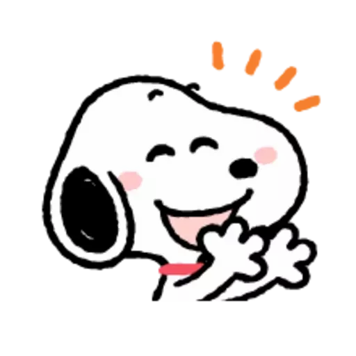 Figurinha: Snoopy Animado