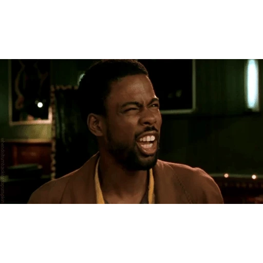 Figurinha: Chris Rock fazendo careta