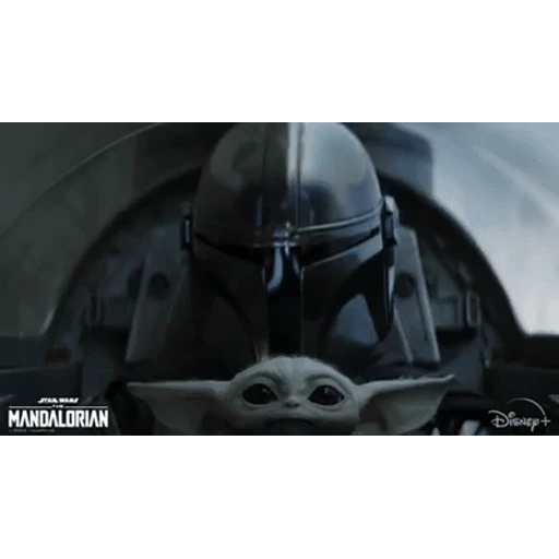 Figurinha: The Mandalorian e Grogu