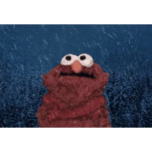 Figurinha: Elmo na neve