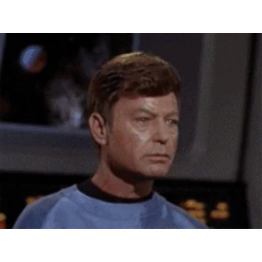 Figurinha: Bones e Kirk de Star Trek