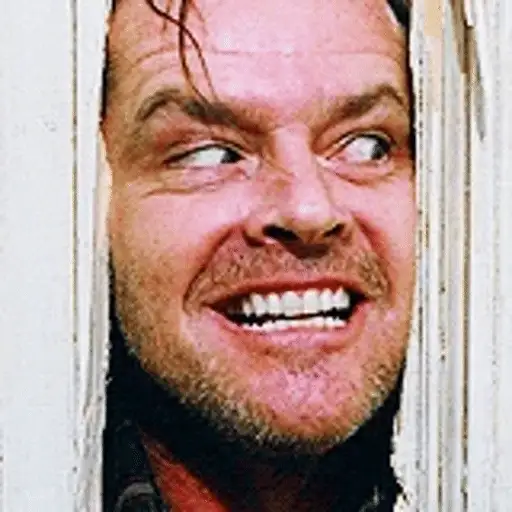 Figurinha: Jack Torrance em O Iluminado