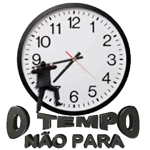 Figurinha: O Tempo Não Para