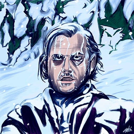 Figurinha: Jack Torrance em O Iluminado