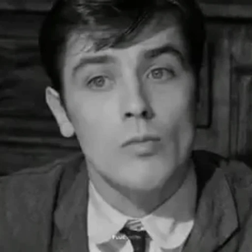 Figurinha: Alain Delon sorriso