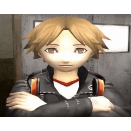 Figurinha: Yosuke Hanamura Glitch