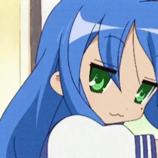 Figurinha: Konata Izumi Aprovando