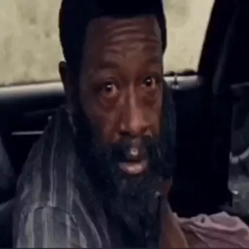 Figurinha: Morgan Jones em choque