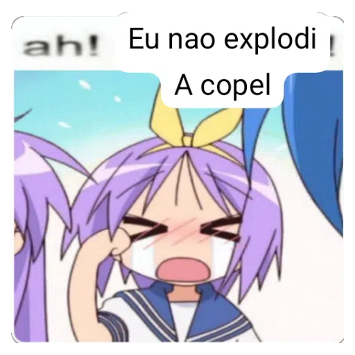 Figurinha: Ah! Eu não explodi a Copel