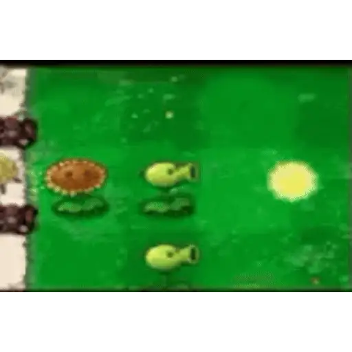 Figurinha: Plants vs Zombies Coletando Sol