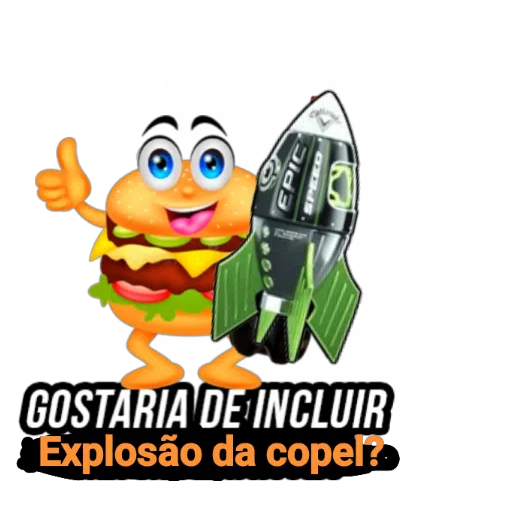 Figurinha: Gostaria de incluir Explosão da copel?