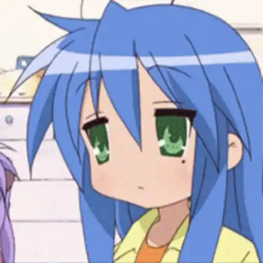 Figurinha: Konata Izumi Desanimada
