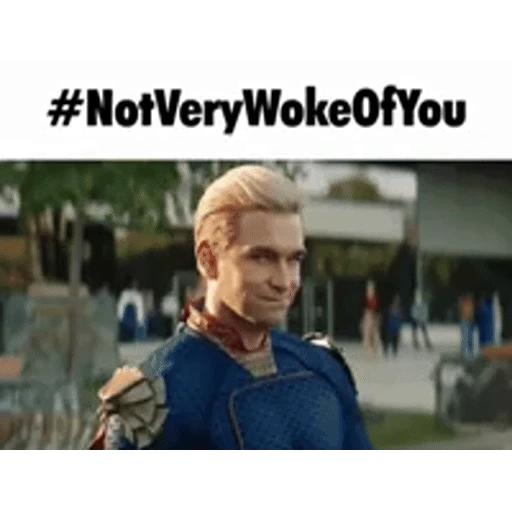 Figurinha: Homelander #NotVeryWokeOfYou