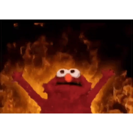 Figurinha: Elmo no Fogo