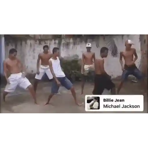 Figurinha: Dançando Billie Jean