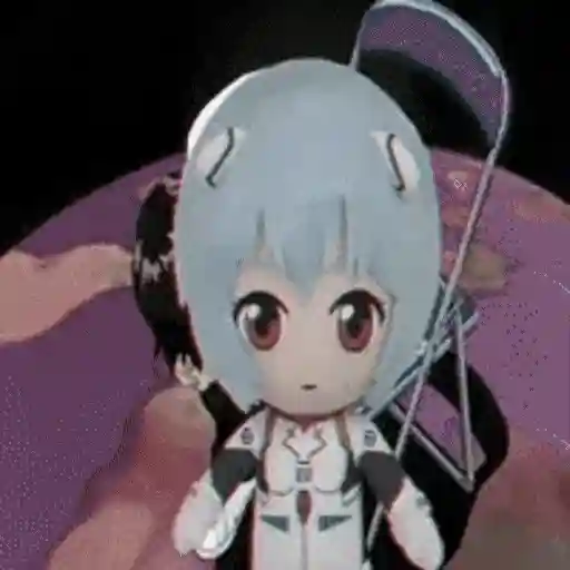 Figurinha: Rei Ayanami Dançante